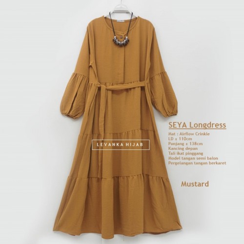 SEYA-007 Longdress Airflow Crinkle